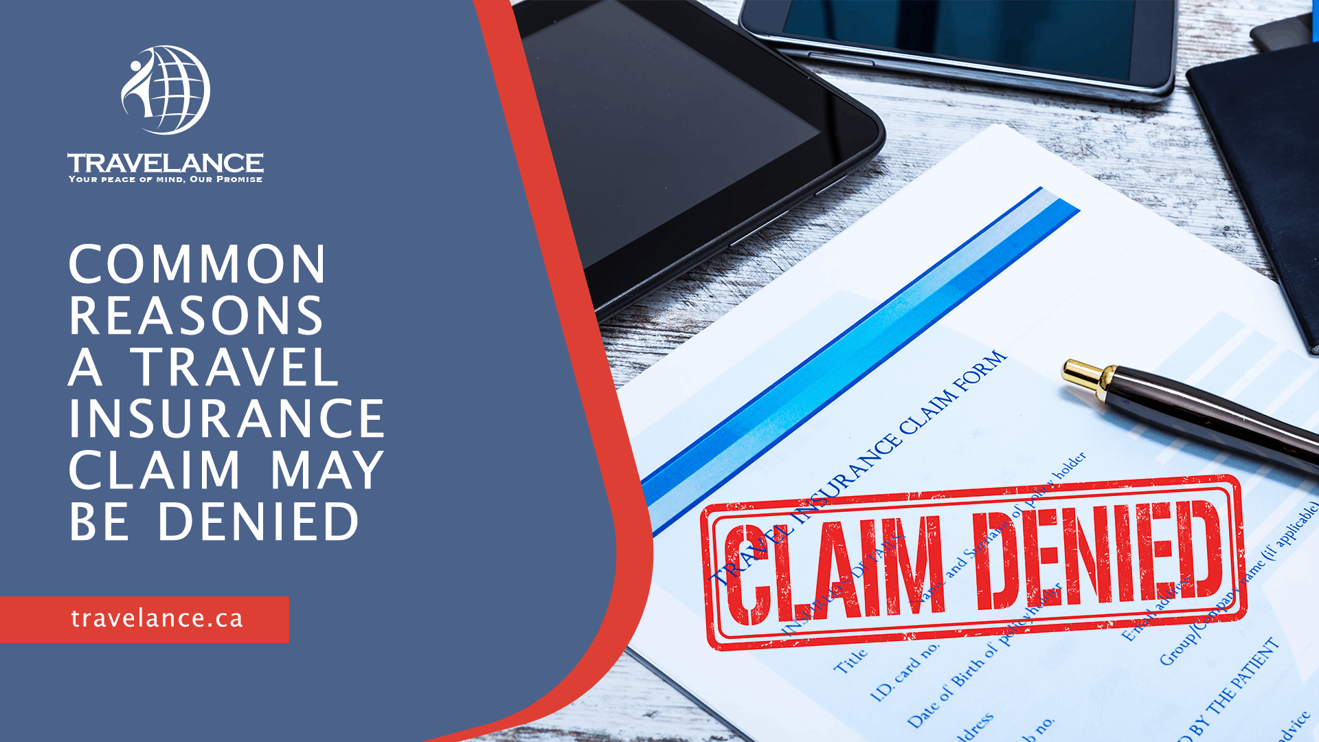 Common Reasons a Travel Insurance Claim May Be Denied